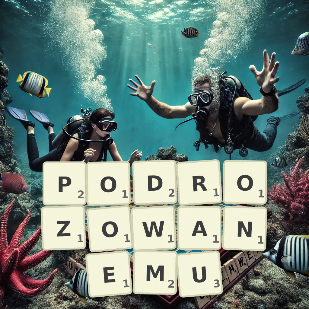 Słowa z liter PODRÓŻOWANEMU