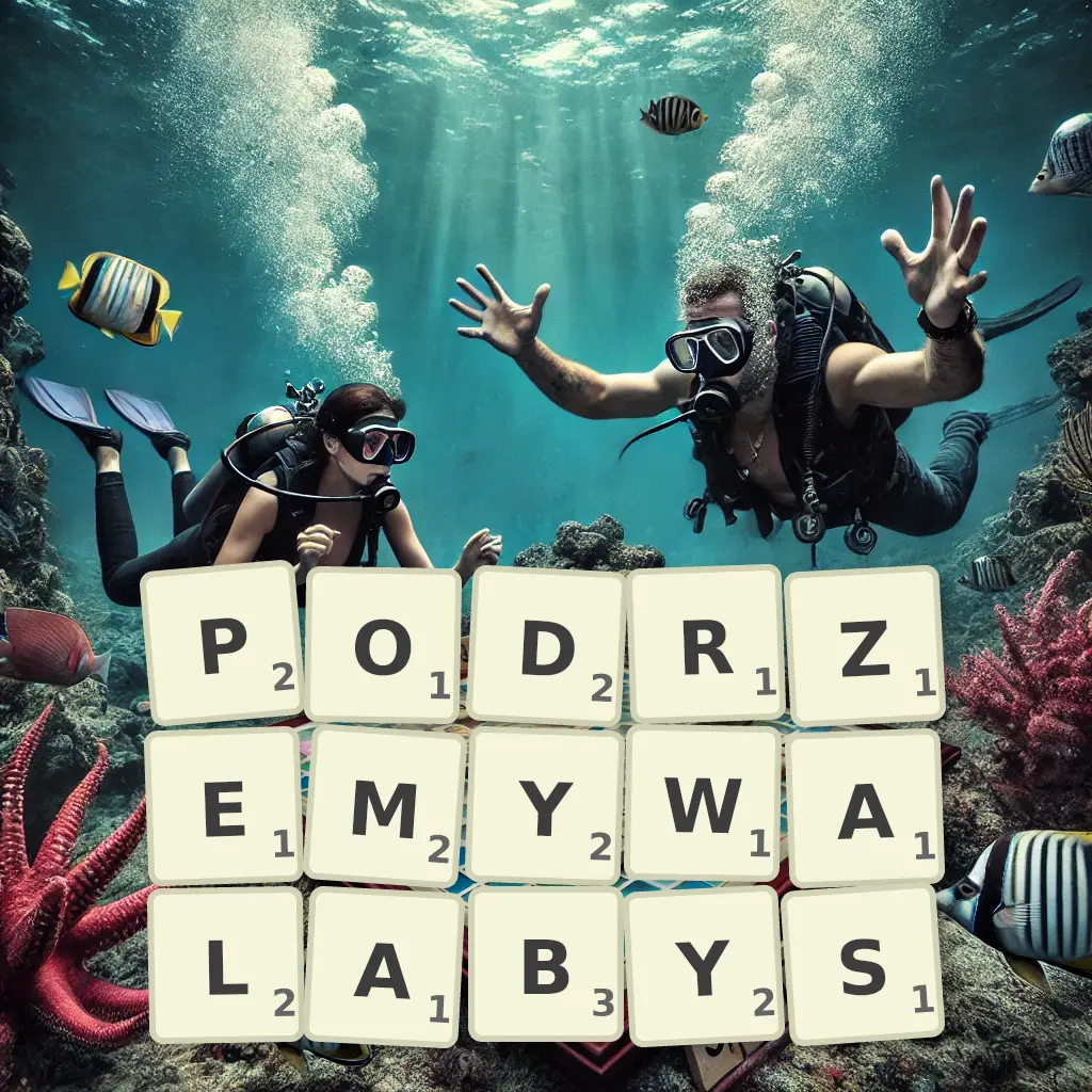 Lista słów z liter PODRZEMYWAŁABYŚ Słowa z liter PODRZEMYWAŁABYŚ