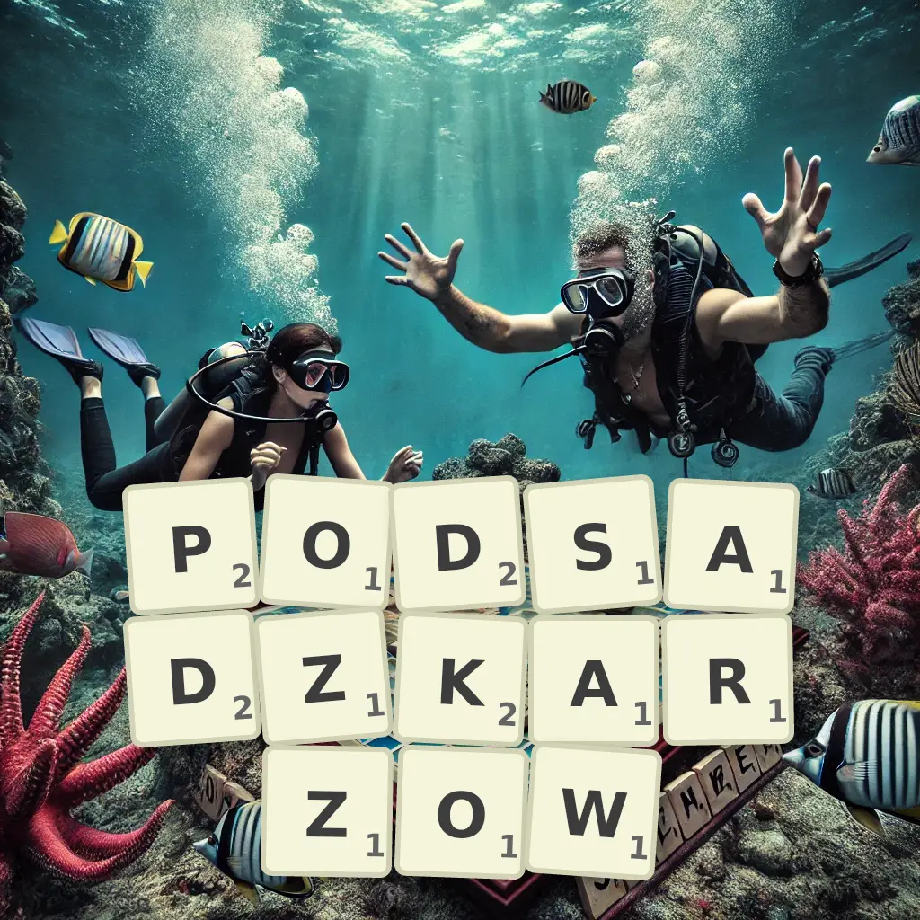 Słowa z liter PODSADZKARZÓW