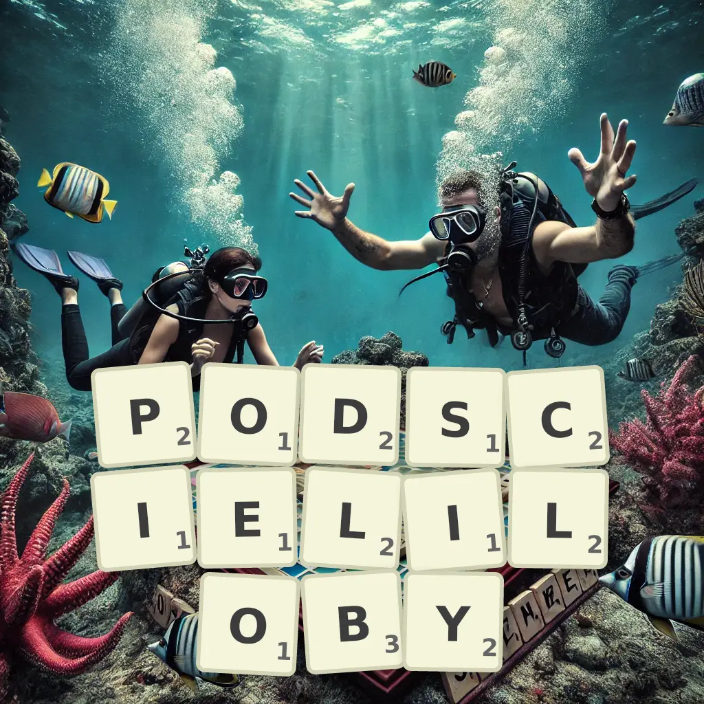 Słowa z liter PODŚCIELIŁOBY