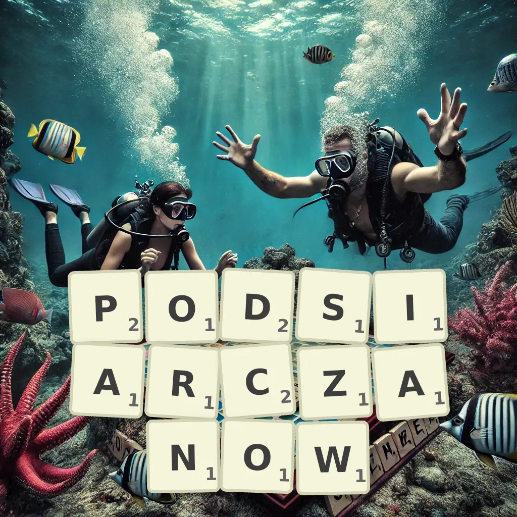 Słowa z liter PODSIARCZANÓW