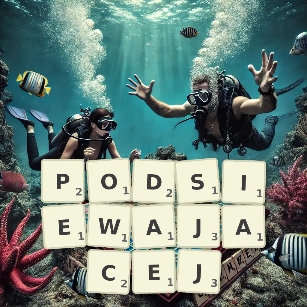 Słowa z liter PODSIEWAJĄCEJ