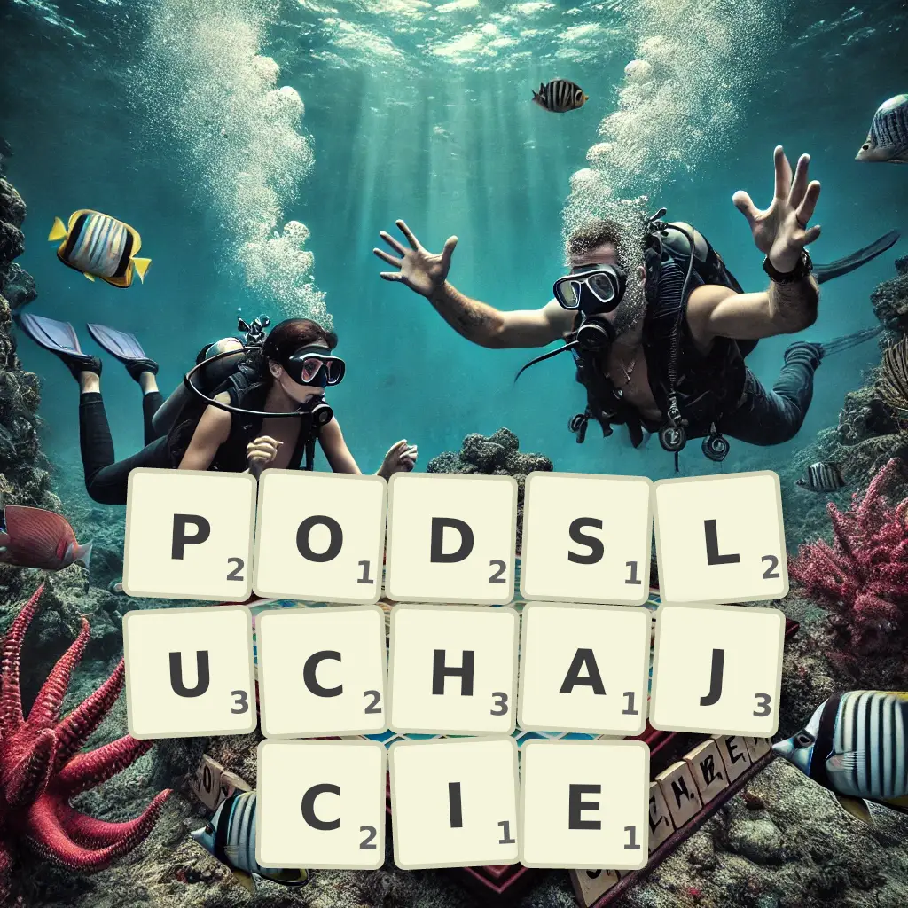 Słowa z liter PODSŁUCHAJCIE