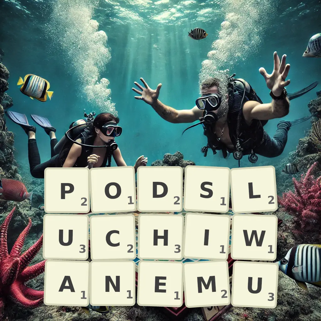 Słowa z liter PODSŁUCHIWANEMU
