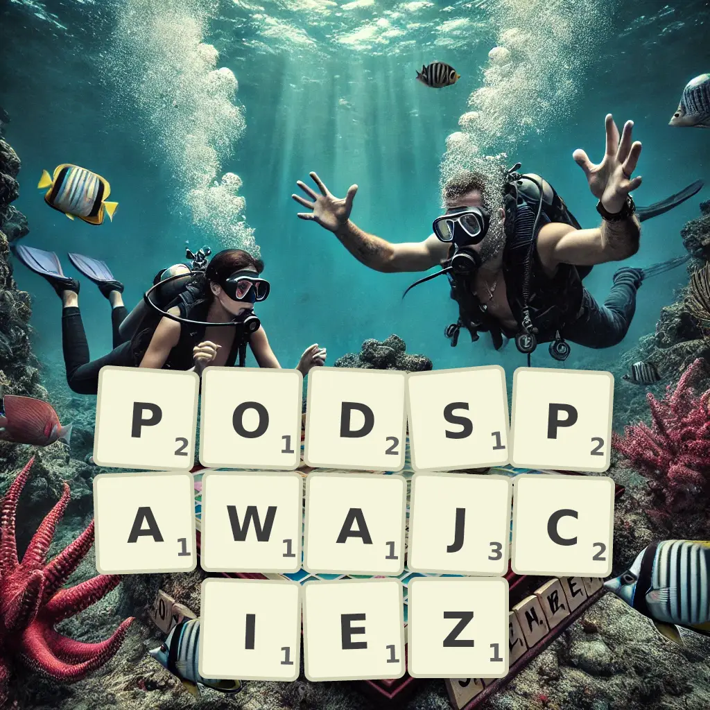 Słowa z liter PODSPAWAJCIEŻ