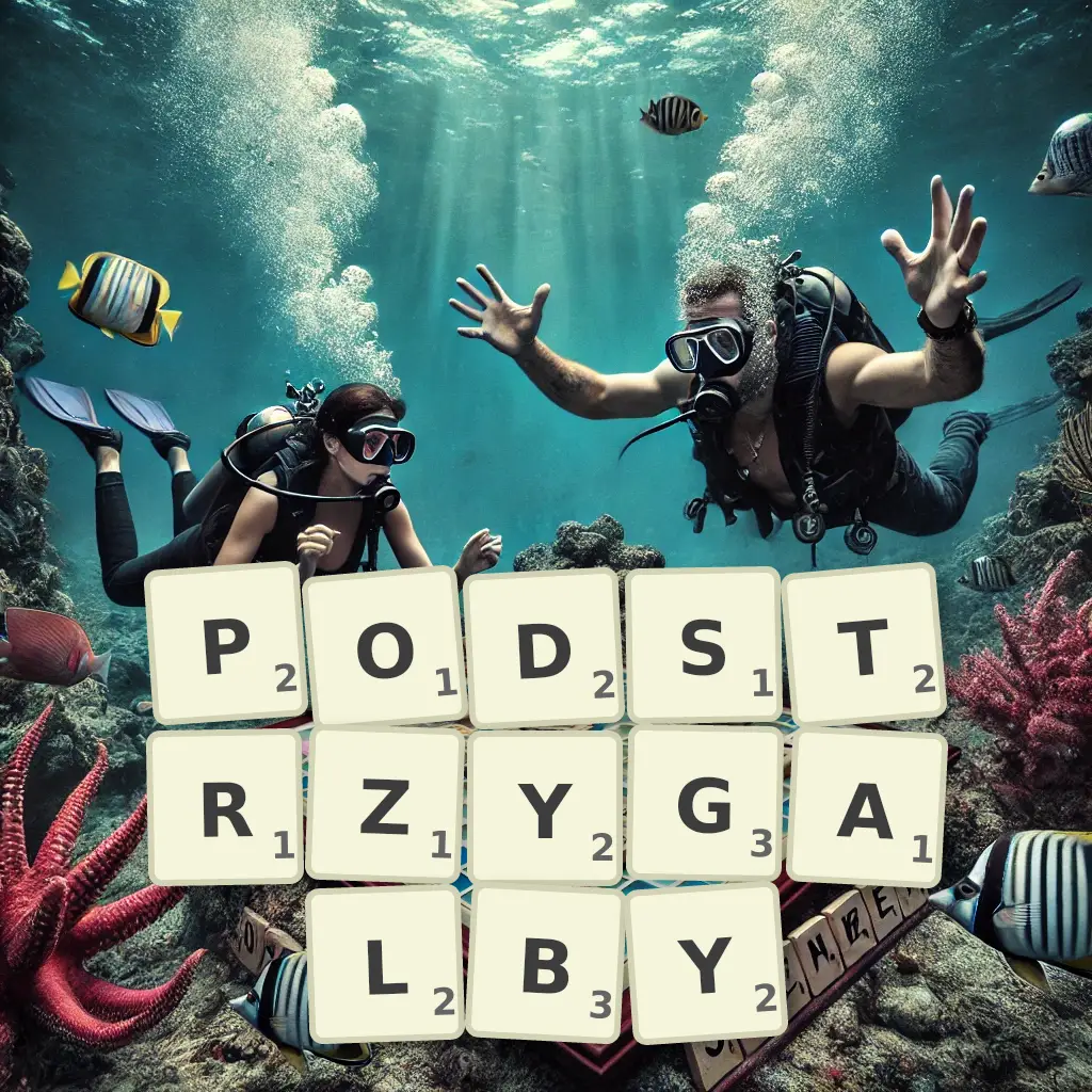 Słowa z liter PODSTRZYGAŁBY