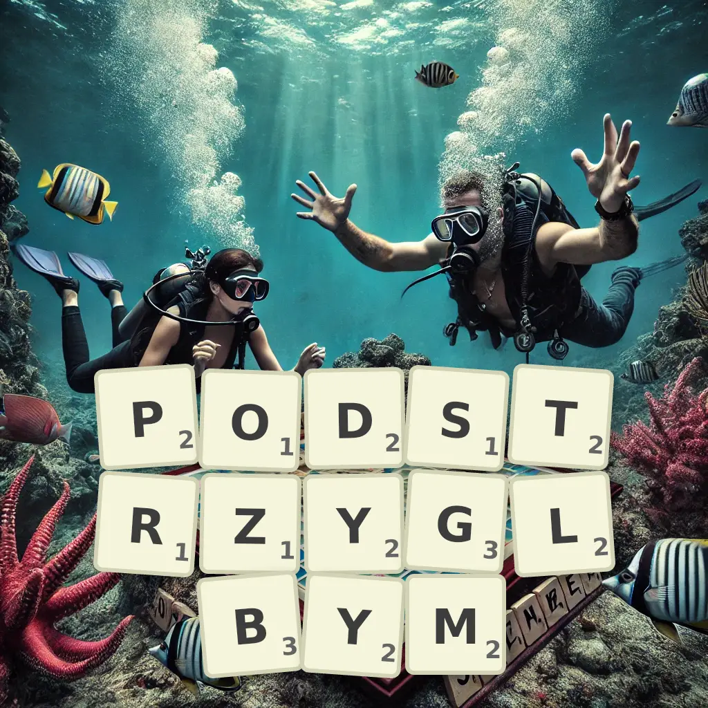 Słowa z liter PODSTRZYGŁBYM