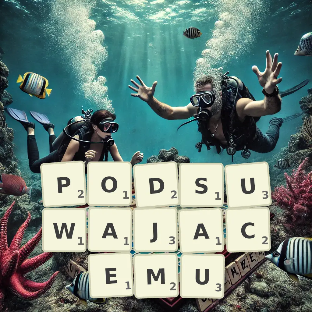 Słowa z liter PODSUWAJĄCEMU
