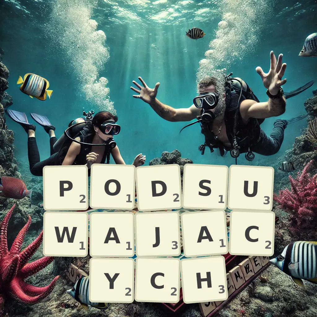 Słowa z liter PODSUWAJĄCYCH