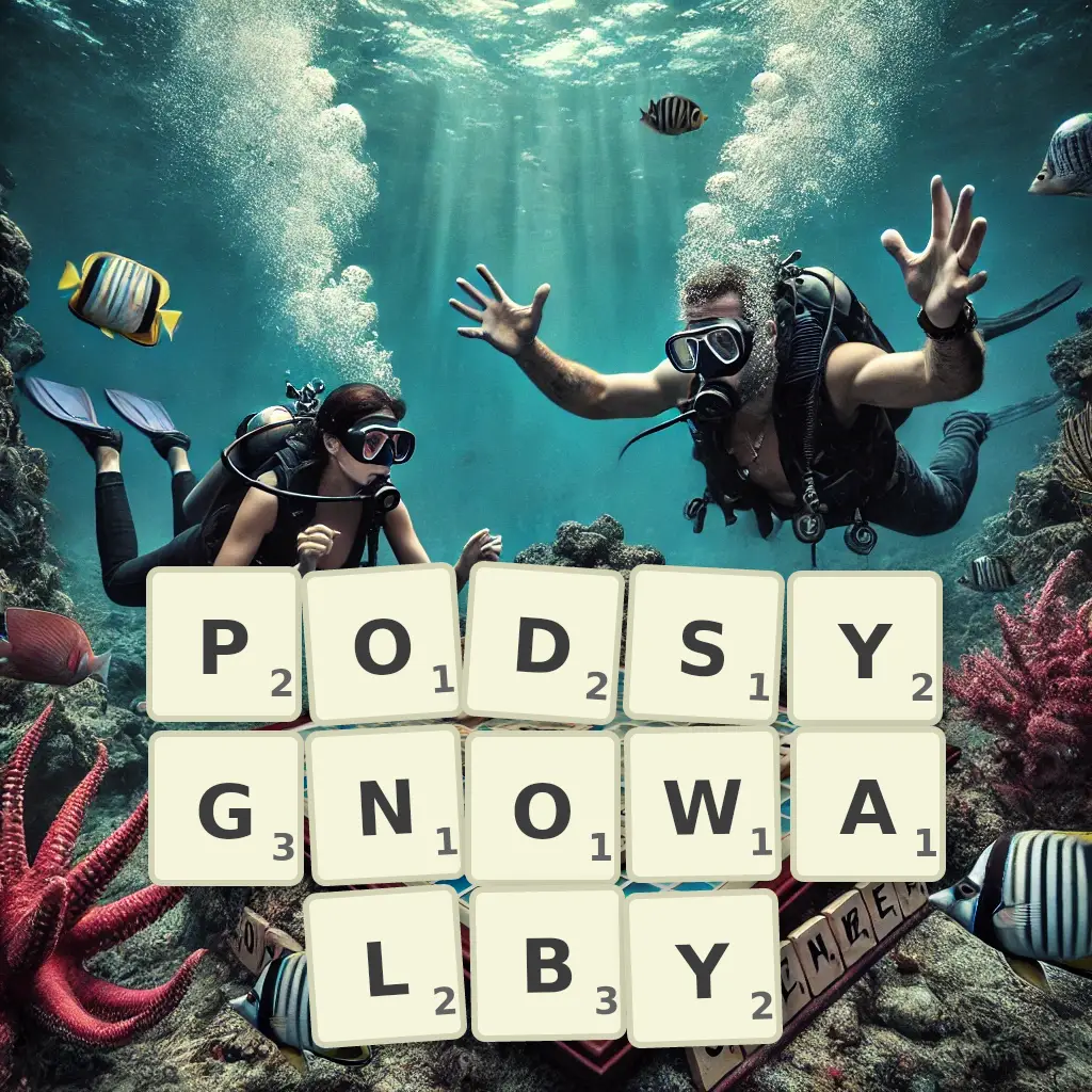 Słowa z liter PODSYGNOWAŁBY