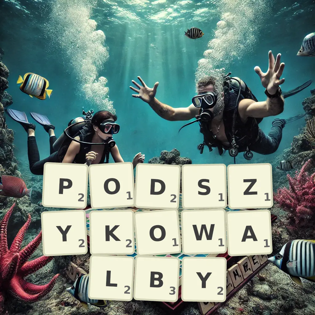 Słowa z liter PODSZYKOWAŁBY