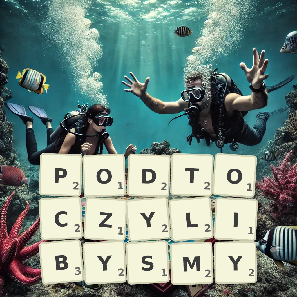 Słowa z liter PODTOCZYLIBYŚMY