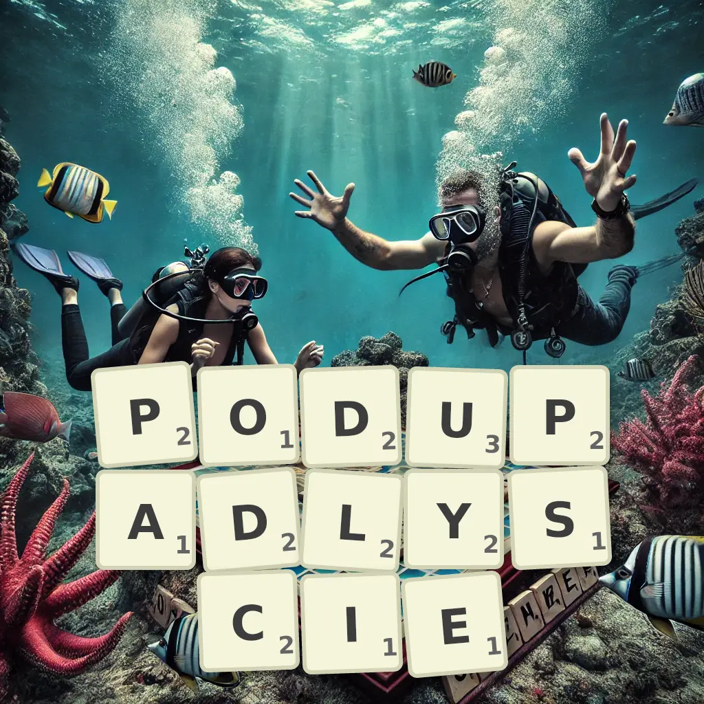 Słowa z liter PODUPADŁYŚCIE