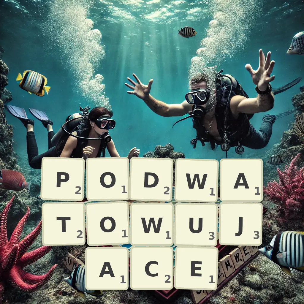 Słowa z liter PODWATOWUJĄCE