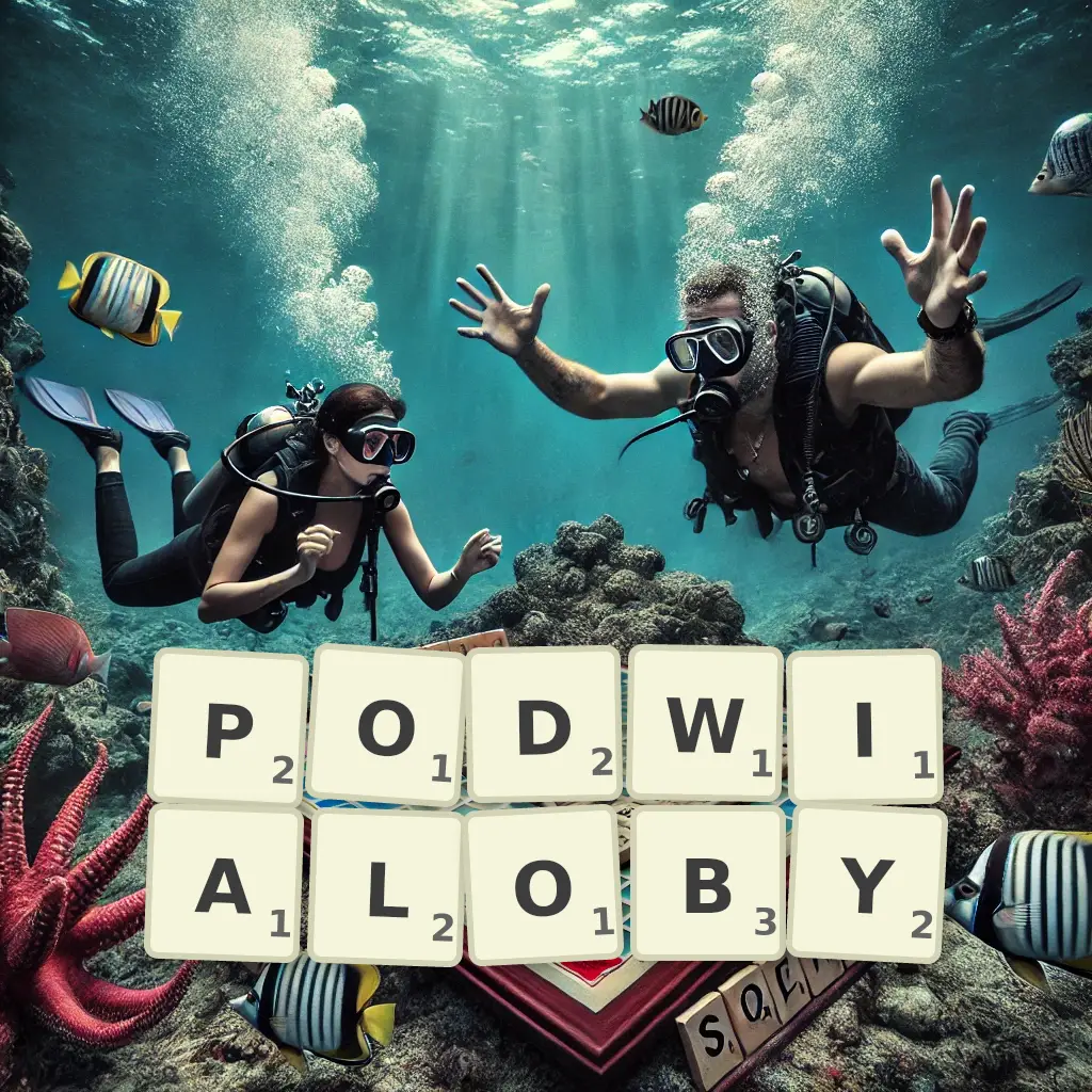 Słowa z liter PODWIAŁOBY