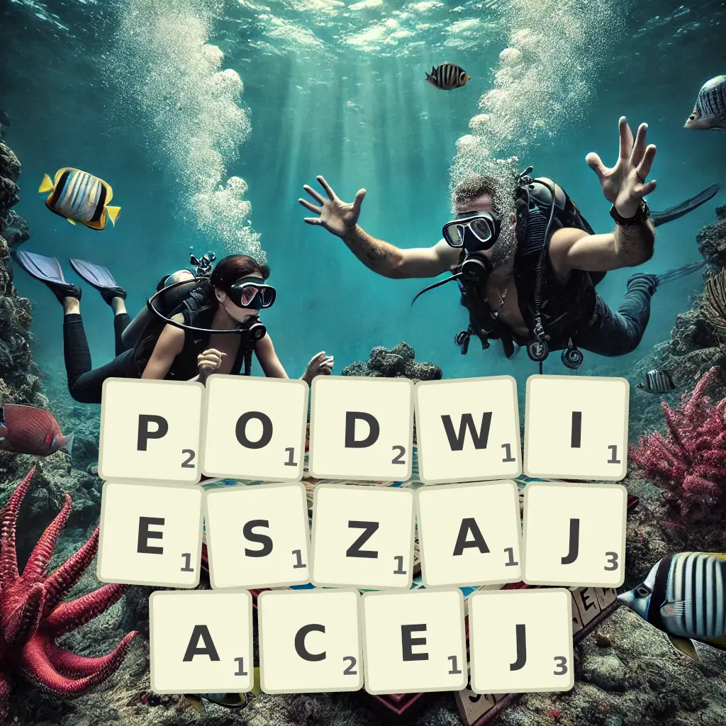 Słowa z liter PODWIESZAJĄCEJ