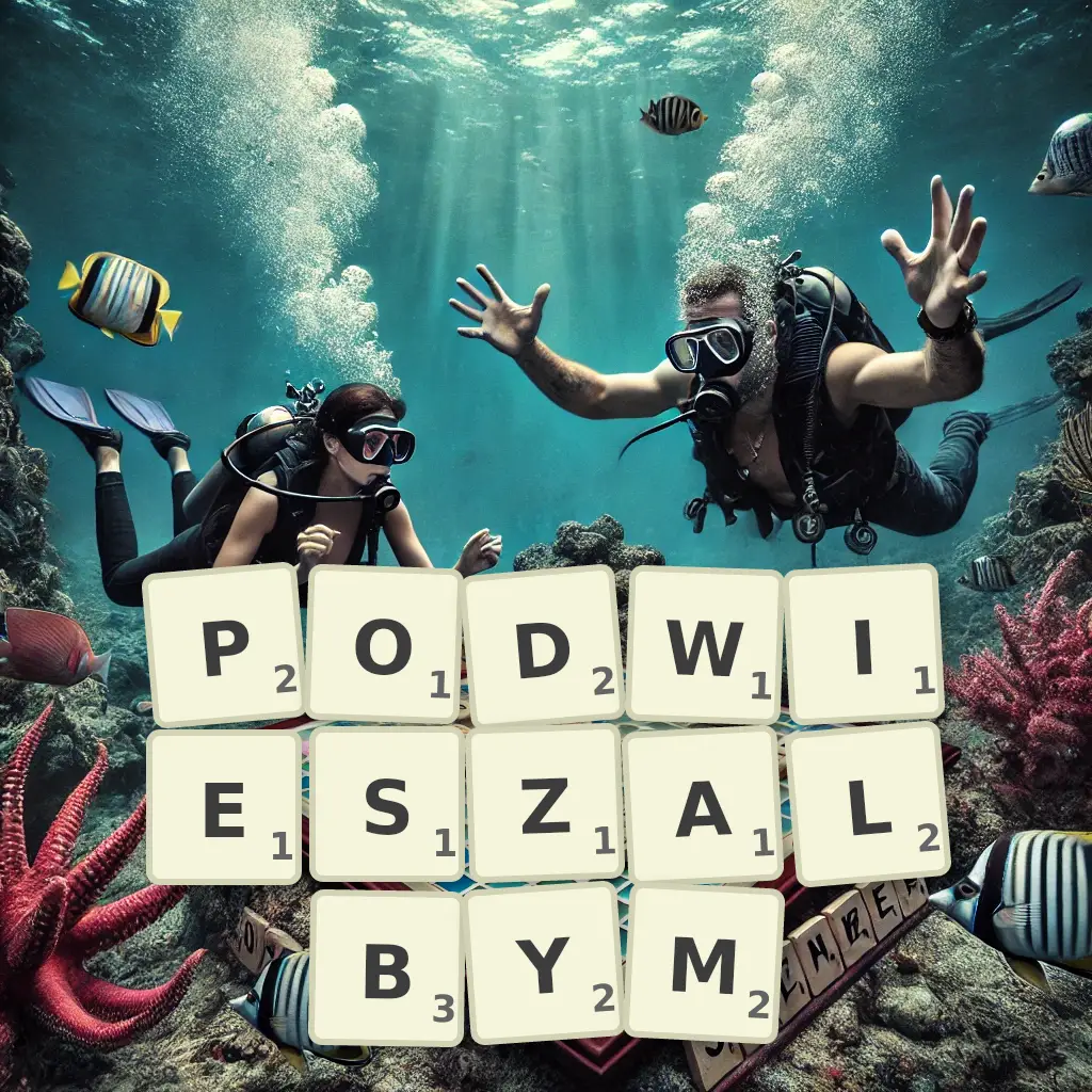 Słowa z liter PODWIESZAŁBYM