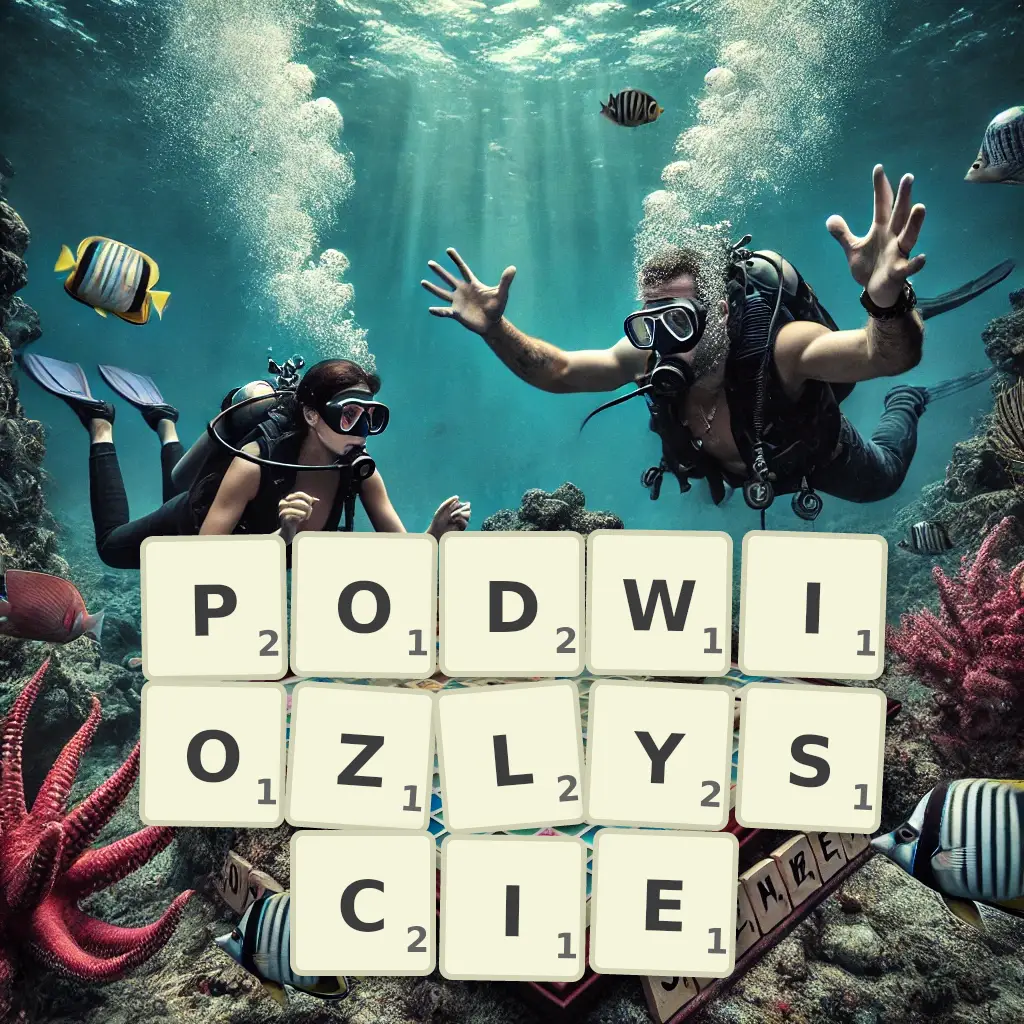 Słowa z liter PODWIOZŁYŚCIE