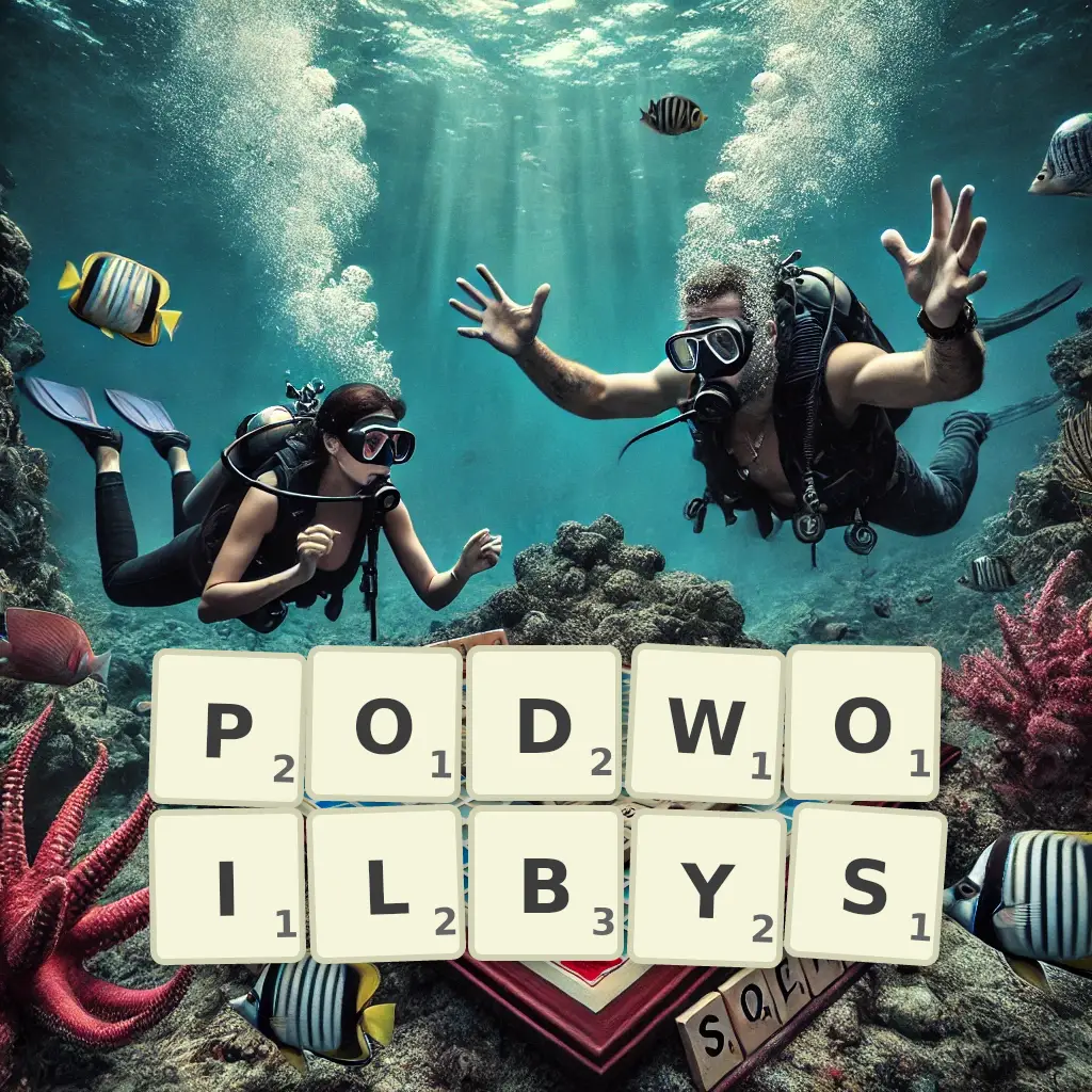Lista słów z liter PODWOIŁBYŚ Słowa z liter PODWOIŁBYŚ