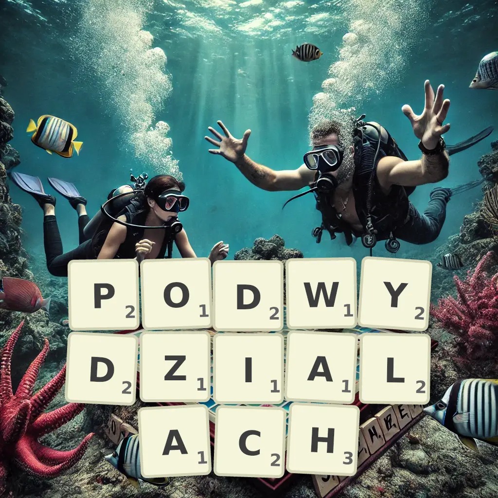 Lista słów z liter PODWYDZIAŁACH Słowa z liter PODWYDZIAŁACH