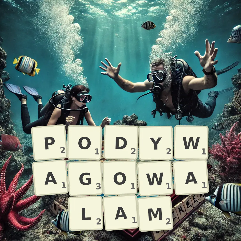 Lista słów z liter PODYWAGOWAŁAM Słowa z liter PODYWAGOWAŁAM