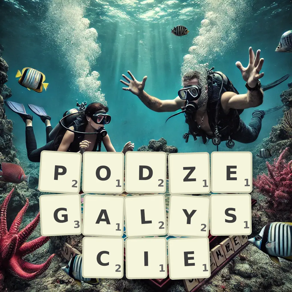 Słowa z liter PODŻEGAŁYŚCIE