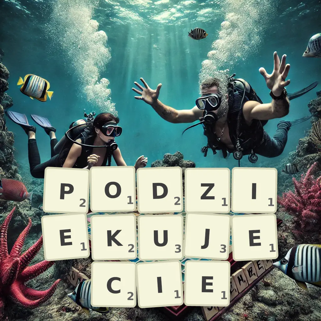 Lista słów z liter PODZIĘKUJECIE Słowa z liter PODZIĘKUJECIE