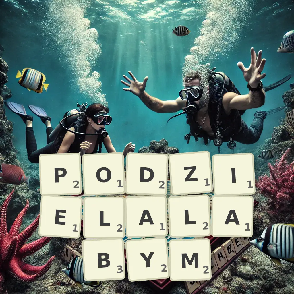 Słowa z liter PODZIELAŁABYM