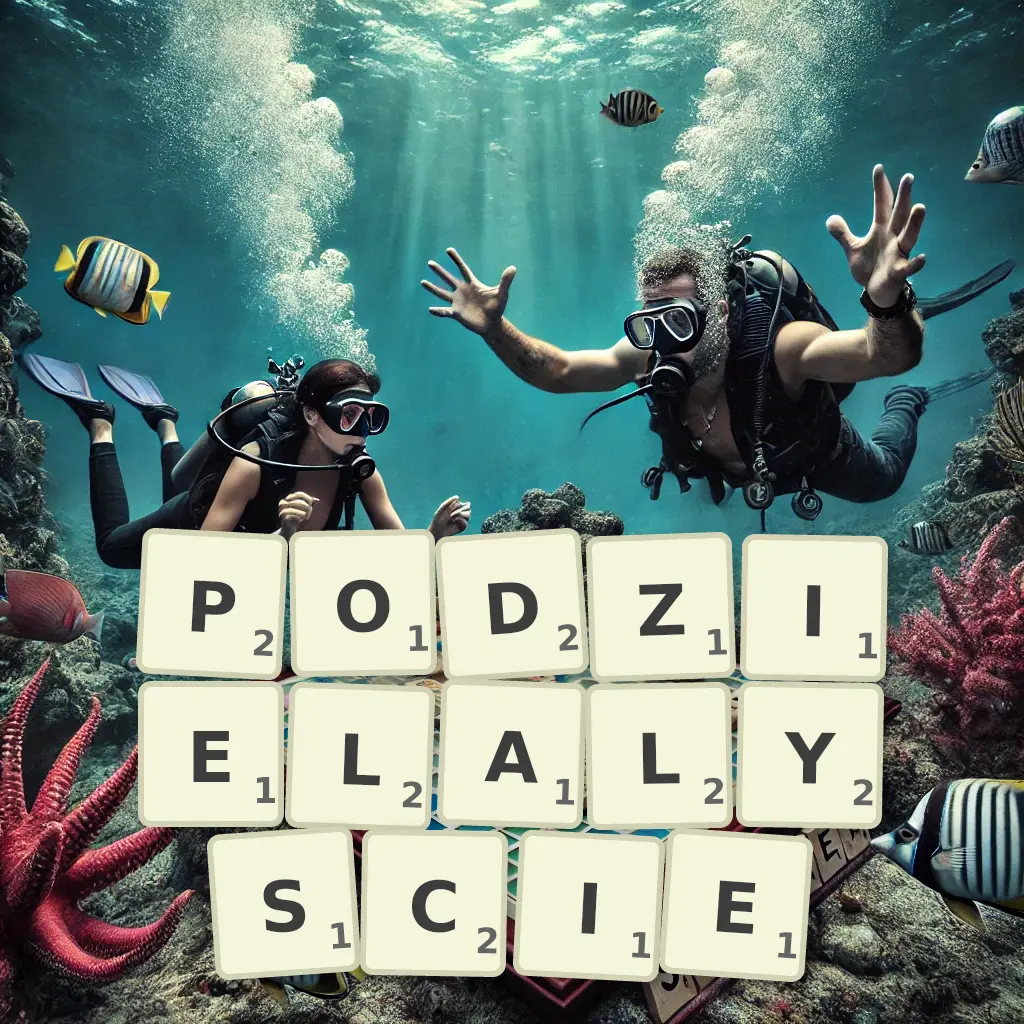 Słowa z liter PODZIELAŁYŚCIE