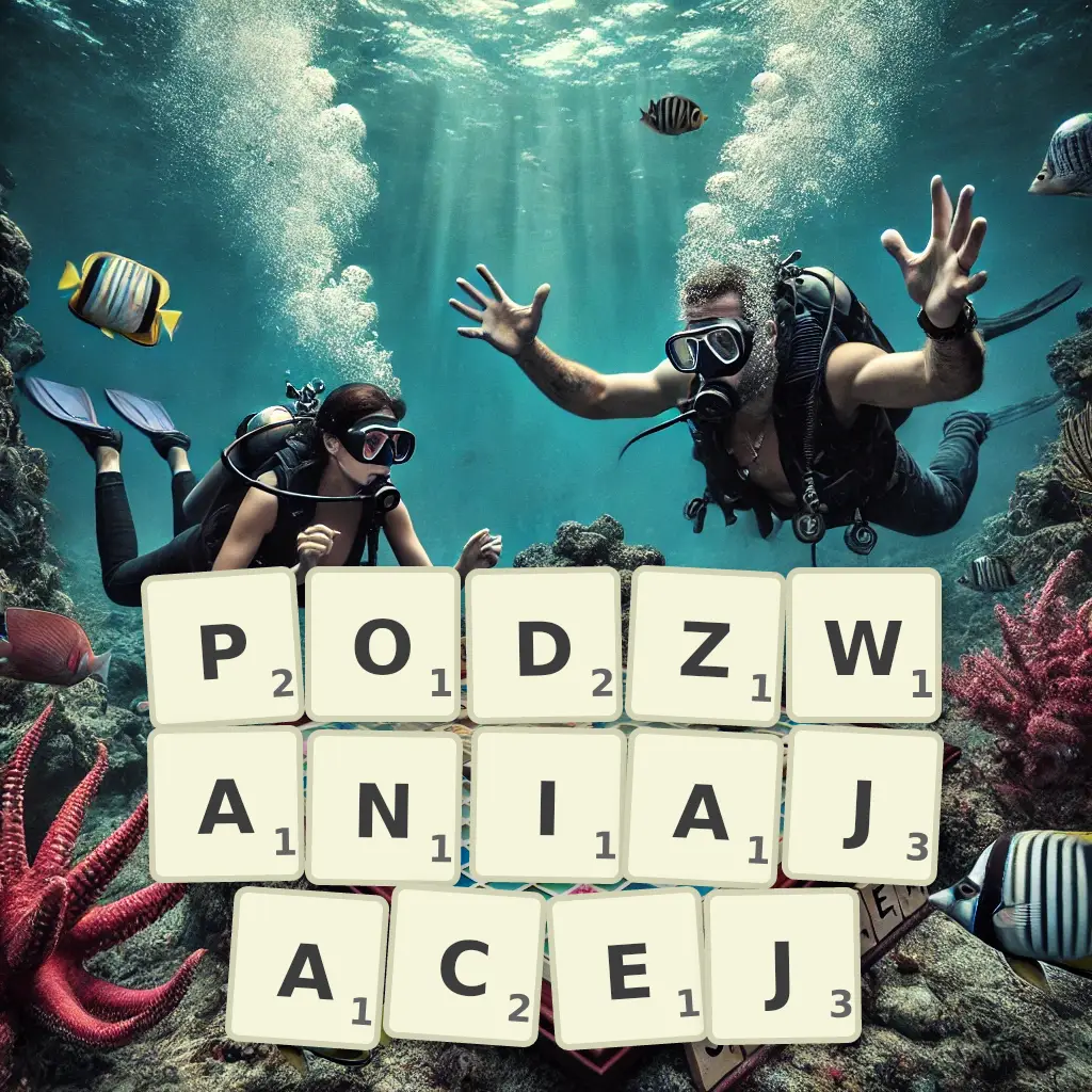 Lista słów z liter PODZWANIAJĄCEJ Słowa z liter PODZWANIAJĄCEJ