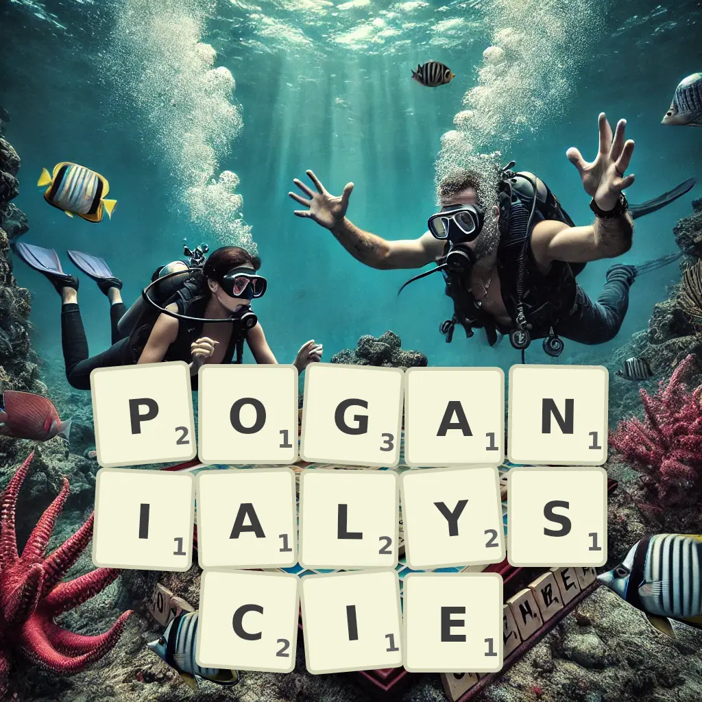 Słowa z liter POGANIAŁYŚCIE