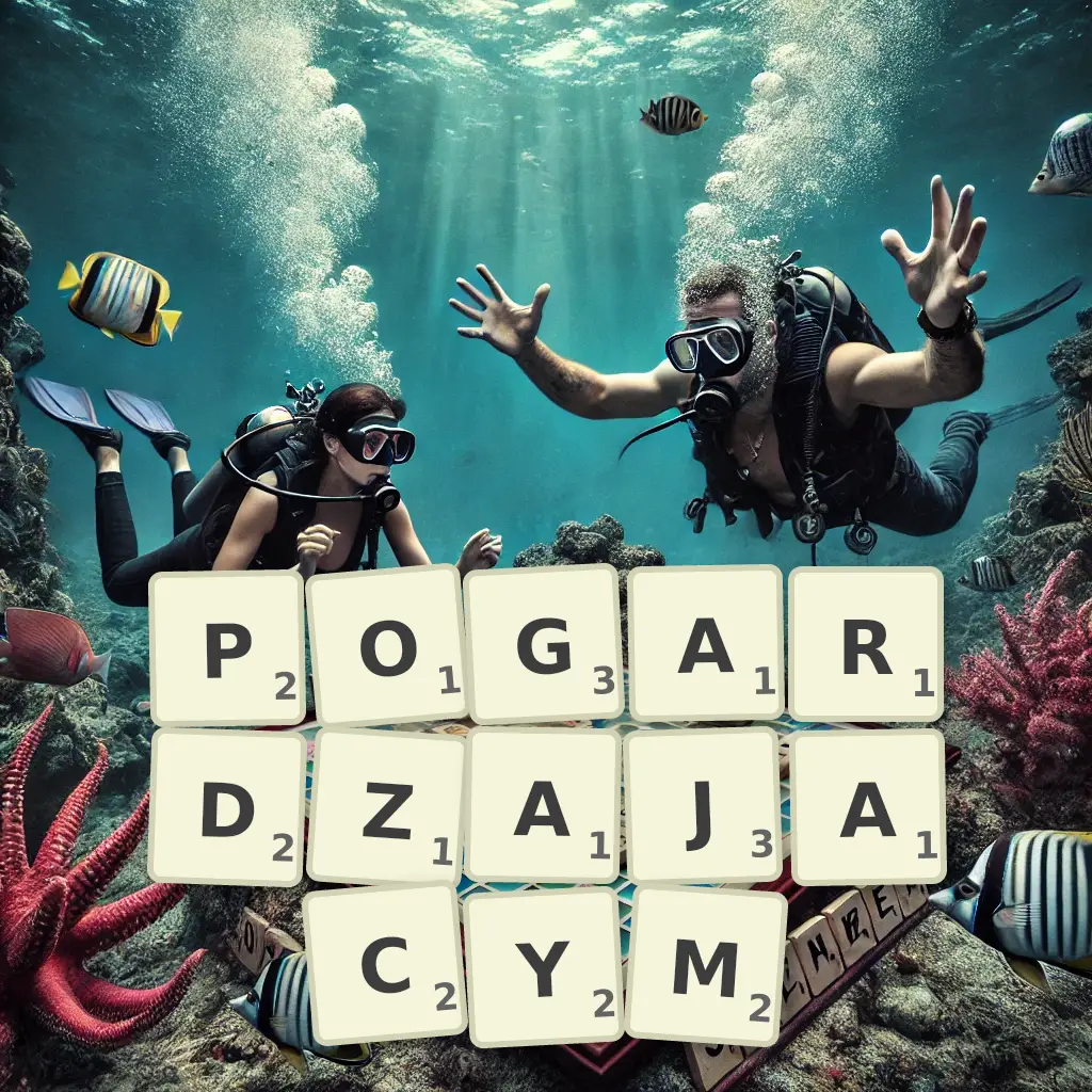 Słowa z liter POGARDZAJĄCYM