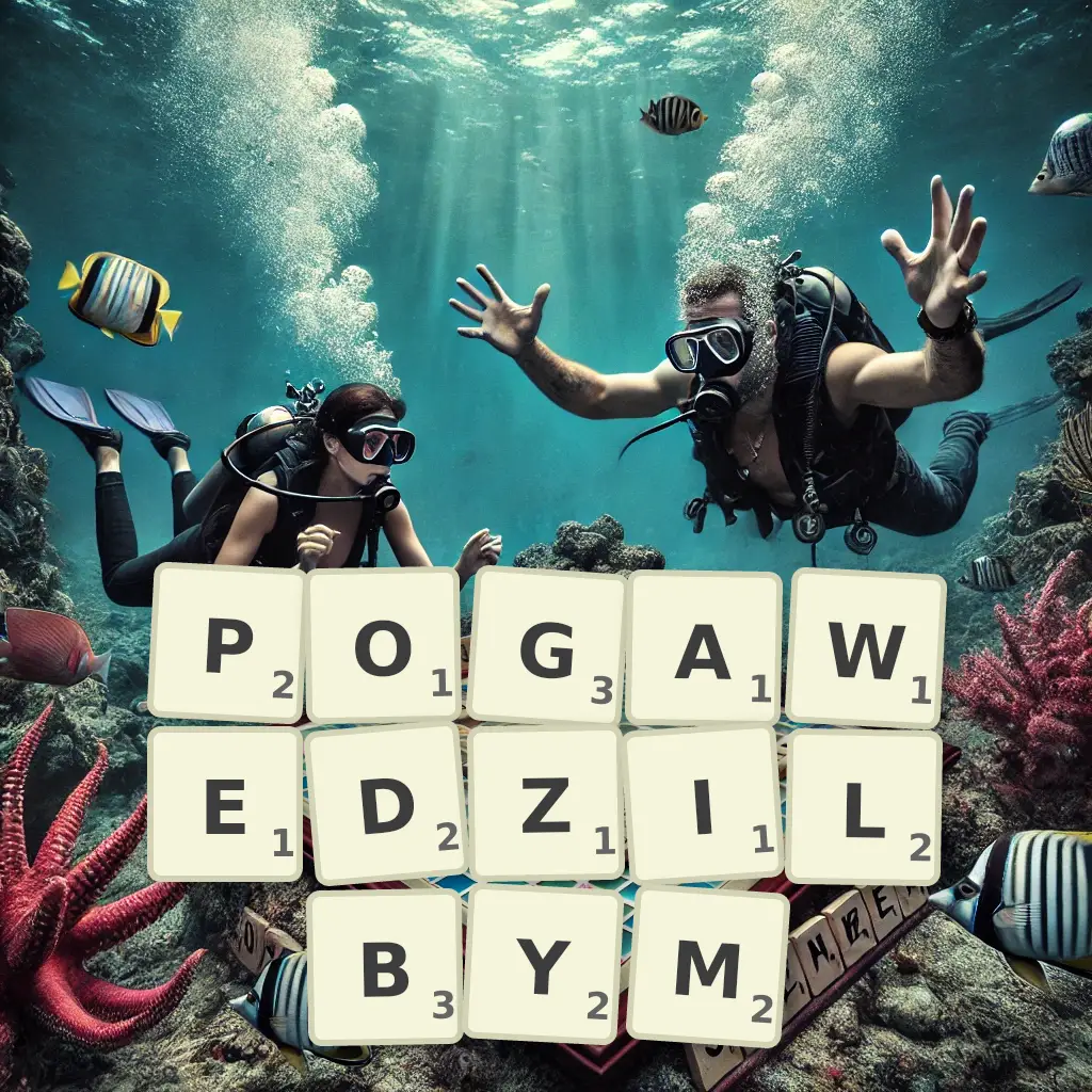 Słowa z liter POGAWĘDZIŁBYM