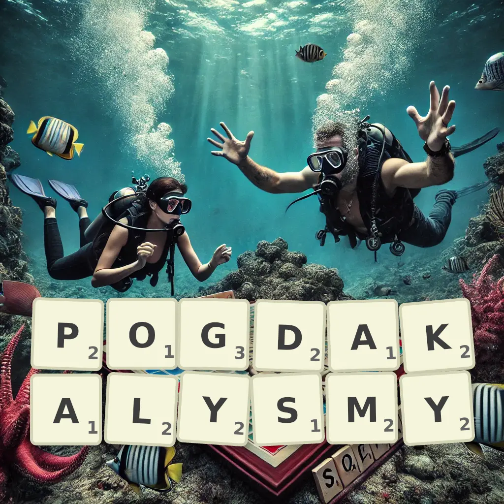 Słowa z liter POGDAKAŁYŚMY