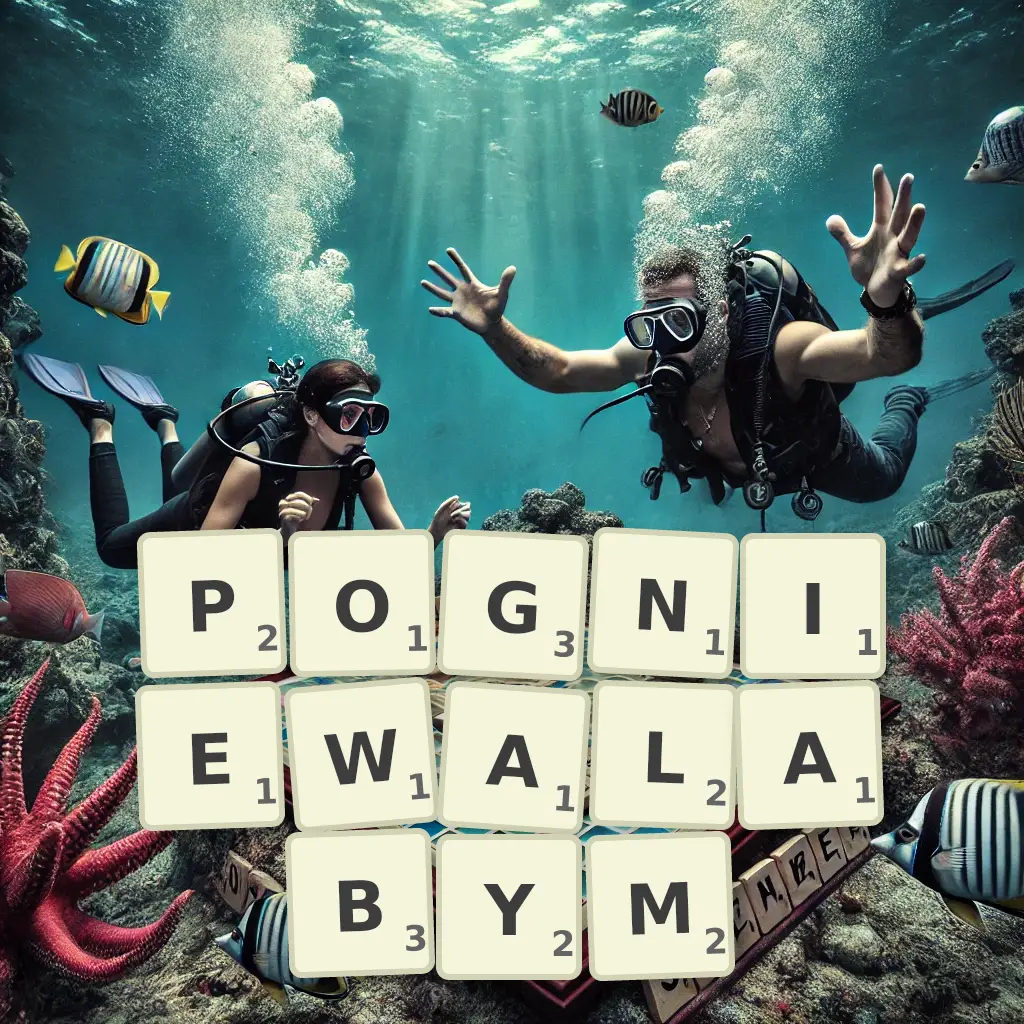 Słowa z liter POGNIEWAŁABYM