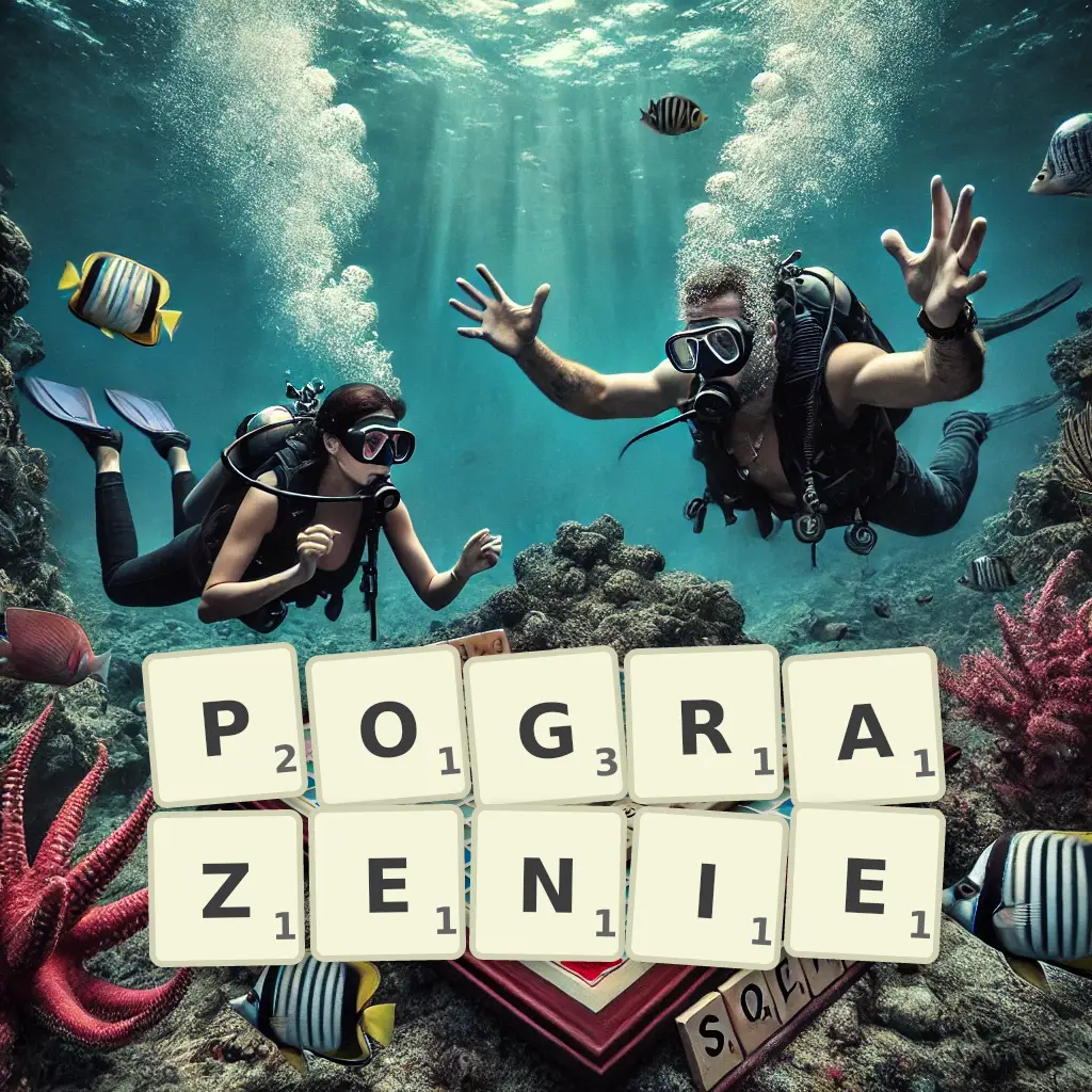 Słowa z liter POGRĄŻENIE