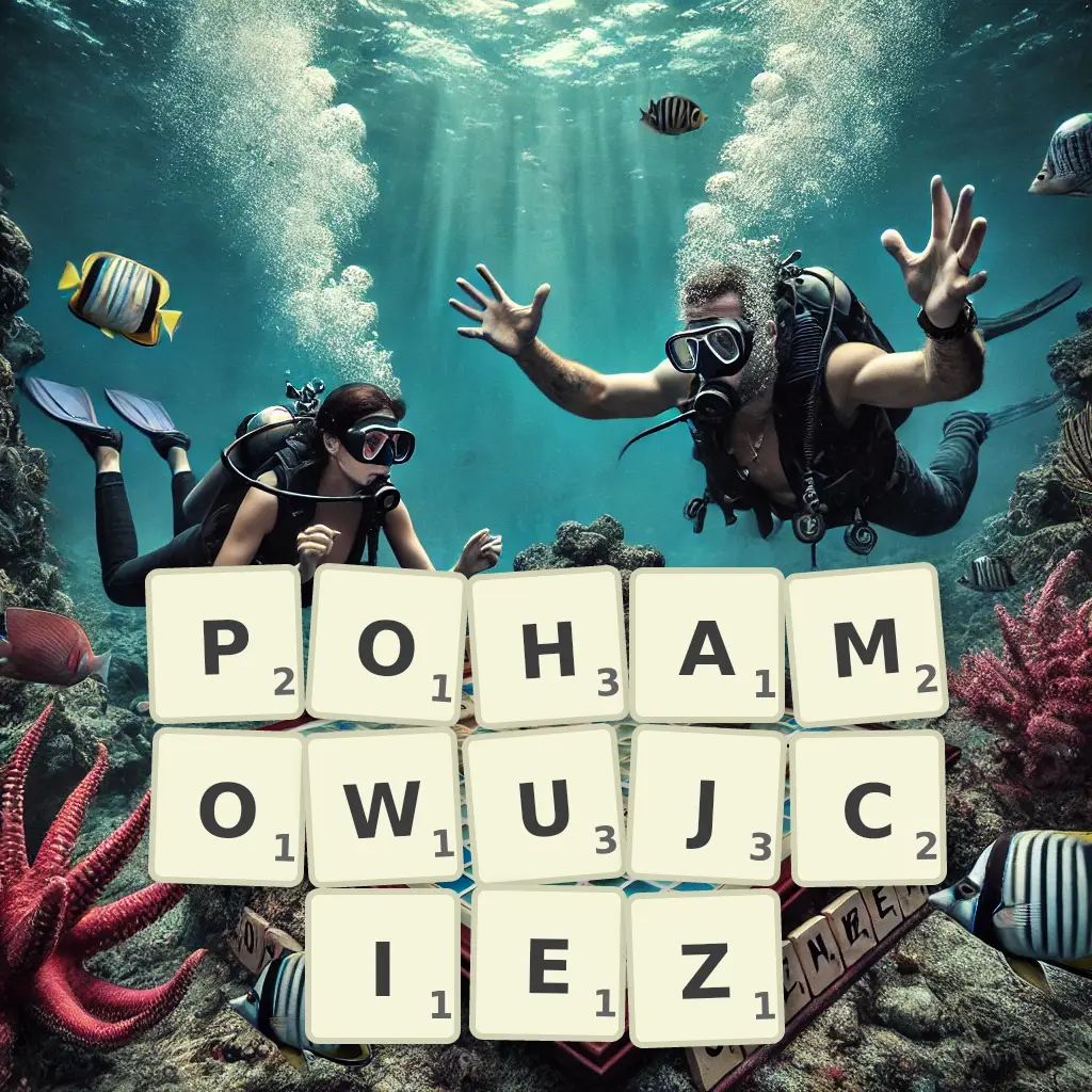 Słowa z liter POHAMOWUJCIEŻ