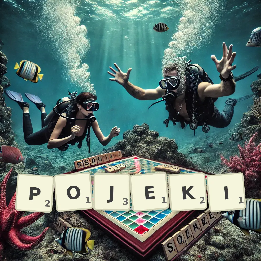 Słowa z liter POJĘKI