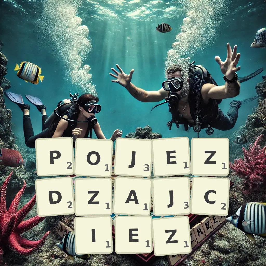 Słowa z liter POJEŻDŻAJCIEŻ