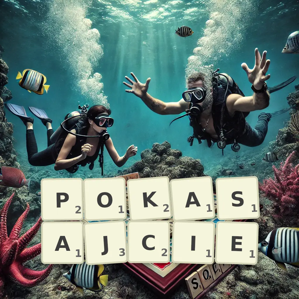 Słowa z liter POKĄSAJCIE