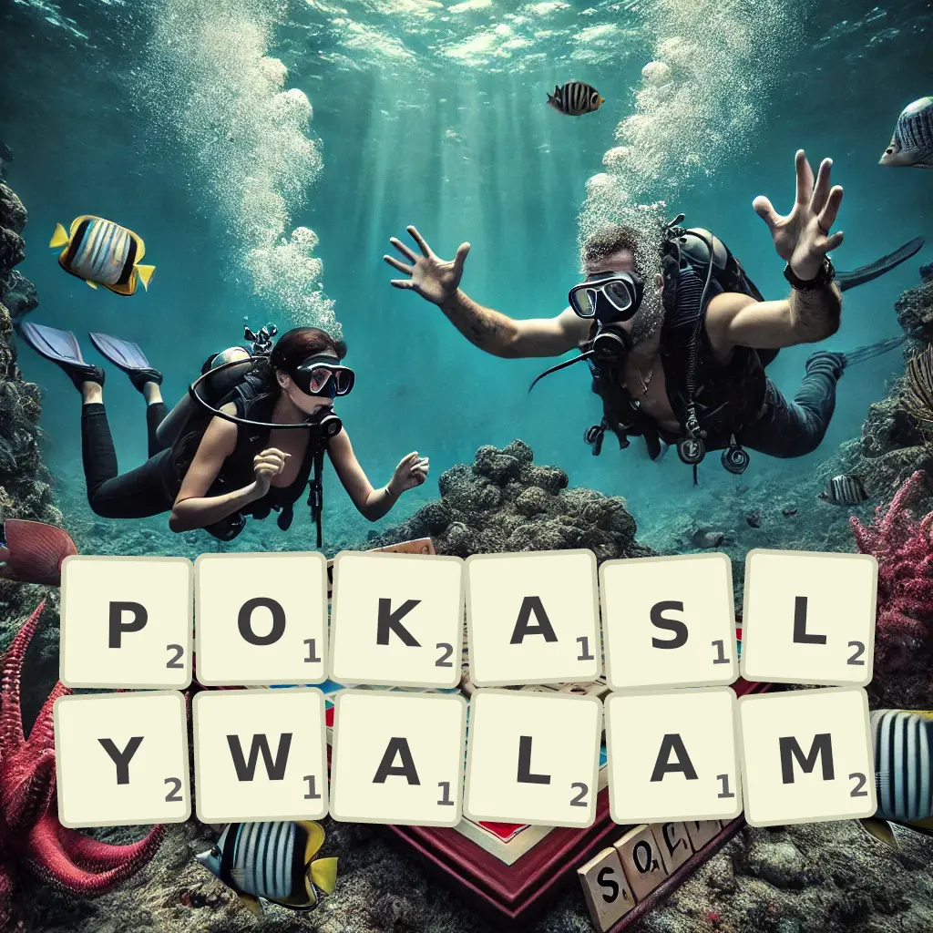 Słowa z liter POKASŁYWAŁAM