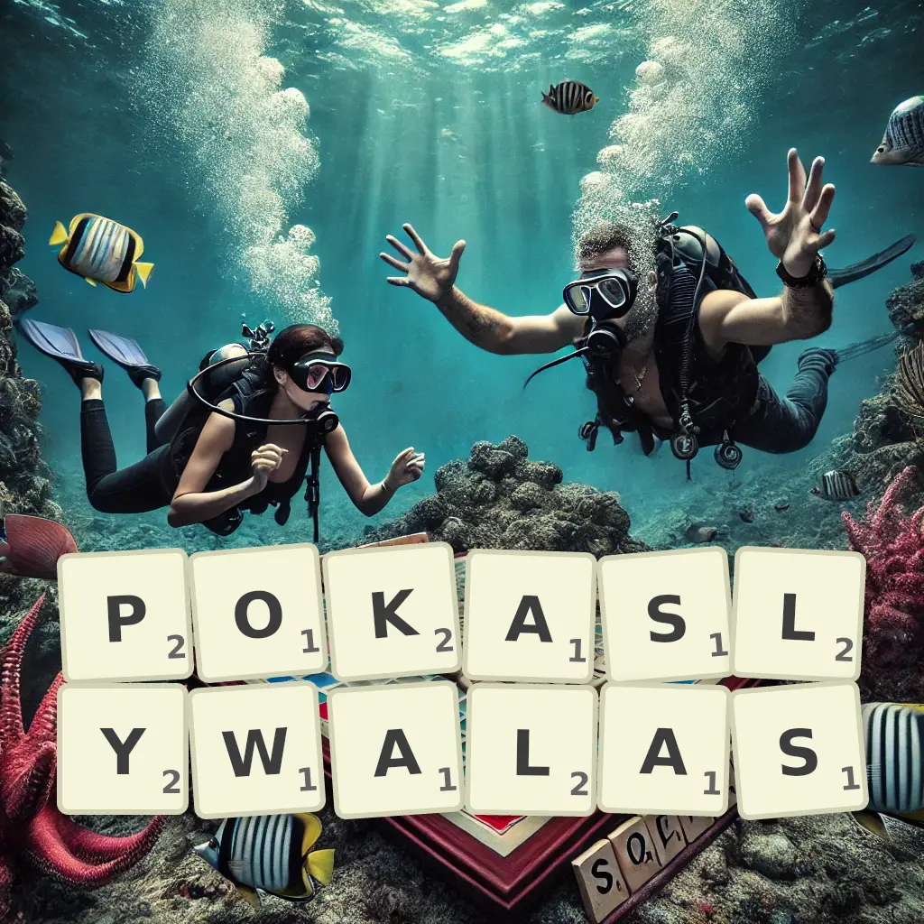 Słowa z liter POKASŁYWAŁAŚ