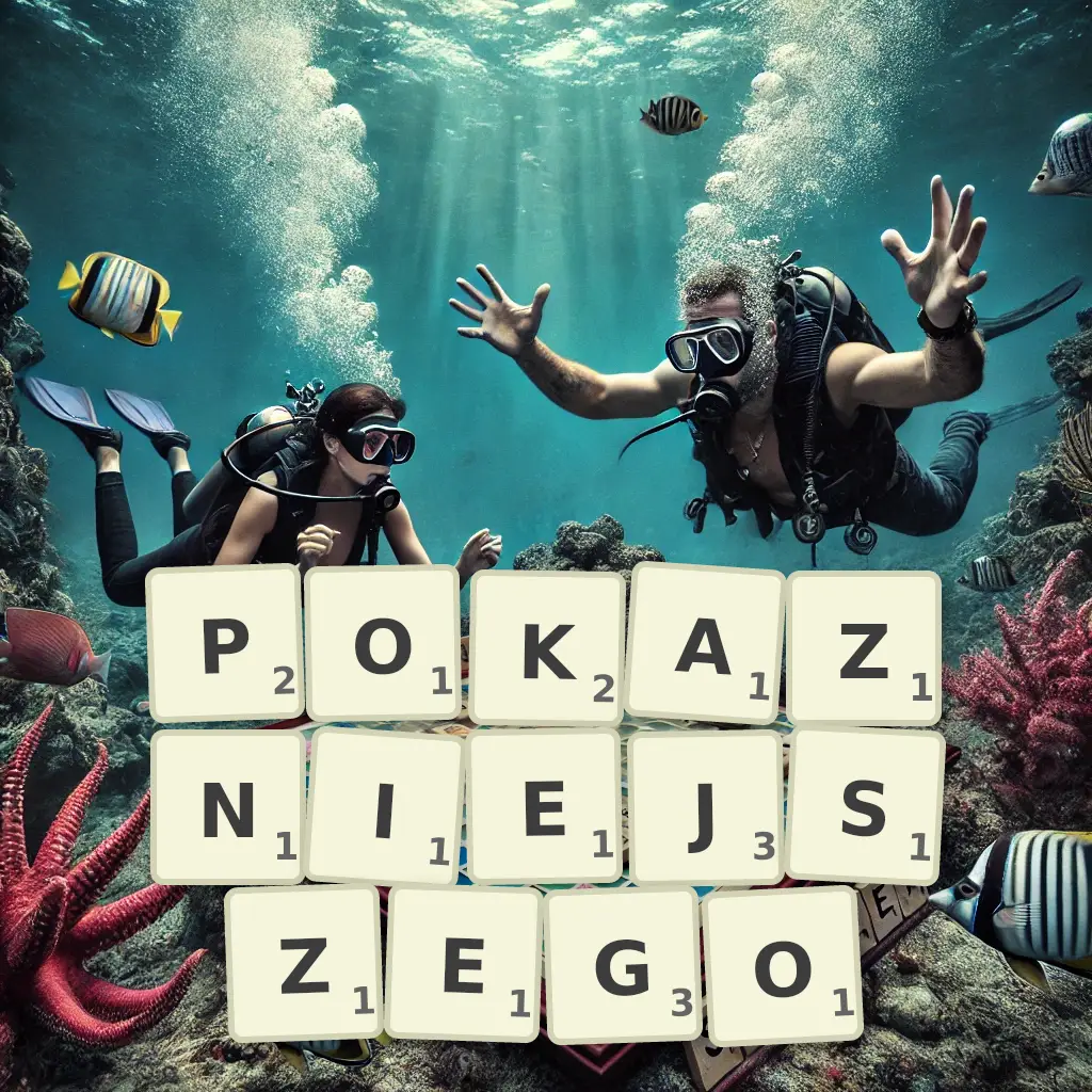 Lista słów z liter POKAŹNIEJSZEGO Słowa z liter POKAŹNIEJSZEGO