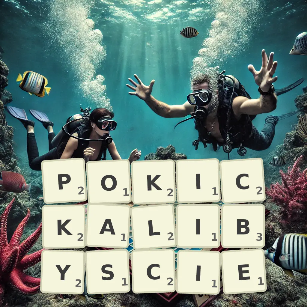 Słowa z liter POKIĆKALIBYŚCIE