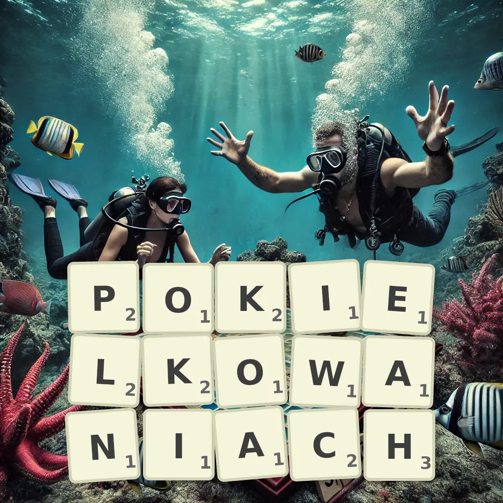Lista słów z liter POKIEŁKOWANIACH Słowa z liter POKIEŁKOWANIACH