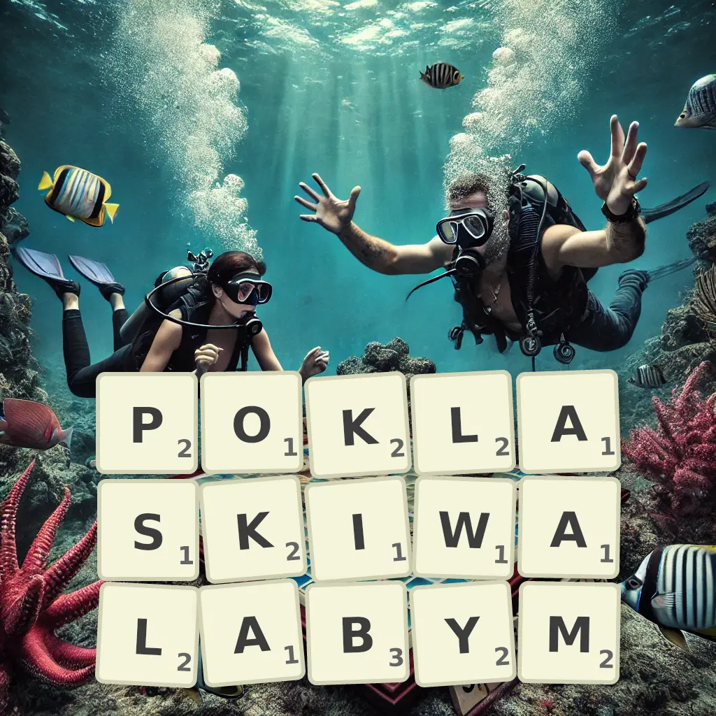 Lista słów z liter POKLASKIWAŁABYM Słowa z liter POKLASKIWAŁABYM