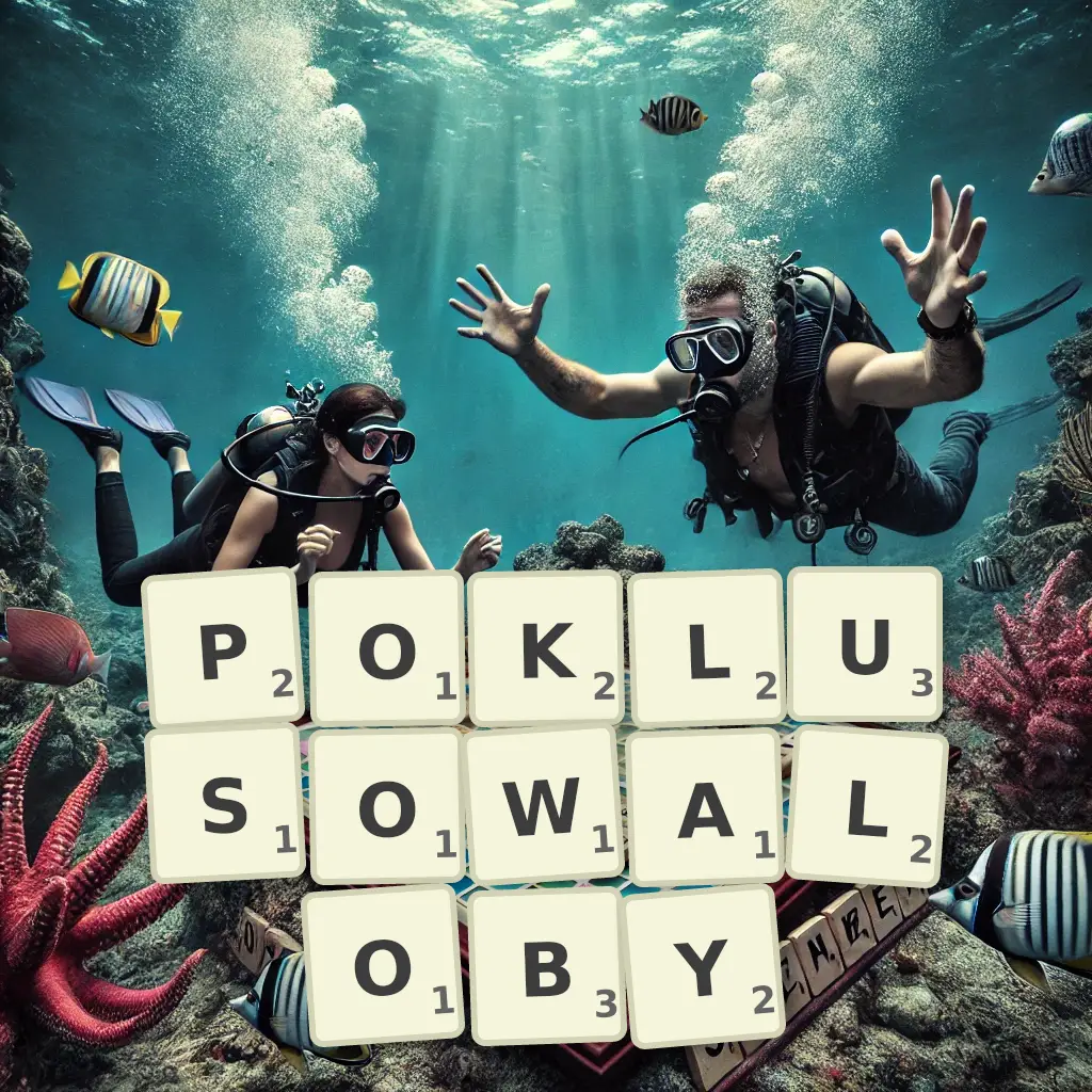 Słowa z liter POKŁUSOWAŁOBY