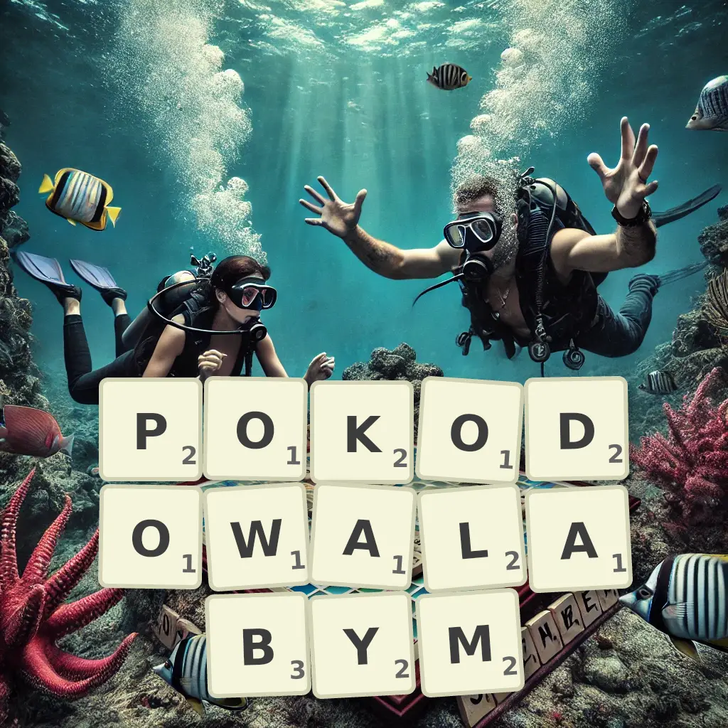 Słowa z liter POKODOWAŁABYM
