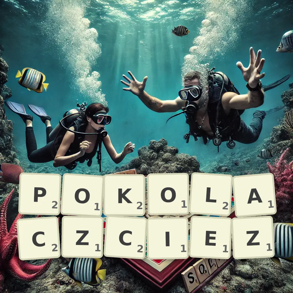 Słowa z liter POKOŁACZCIEŻ
