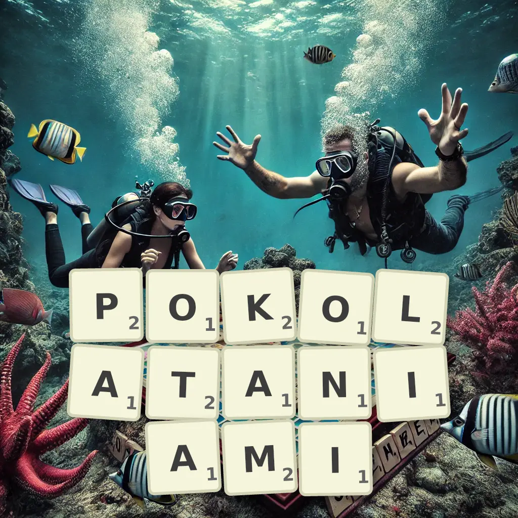 Słowa z liter POKOŁATANIAMI